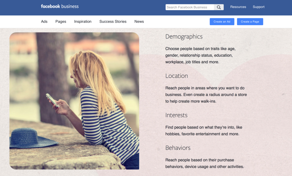 Facebook Advertising Targeting Options