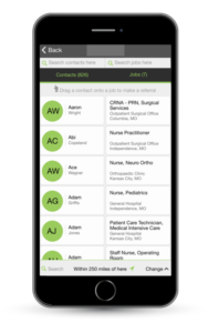 Mobile Phone Employee Referral System