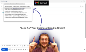 How to use "Send as" in Gmail for business email