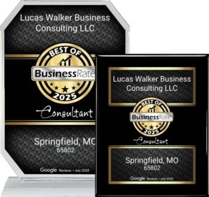 Corporate Business Consultant of the Year - Springfield, 2025 - Lucas Walker Business Consulting