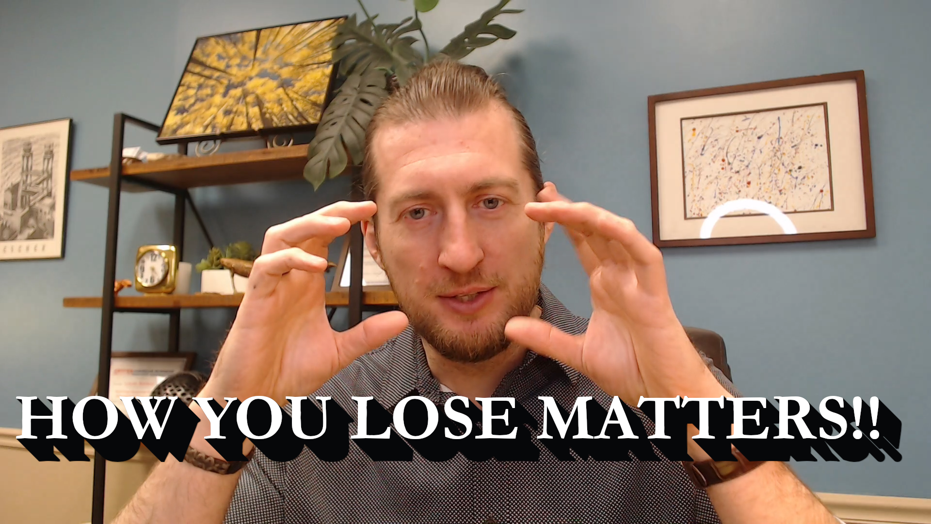 Building Confidence - even when things aren't Going Your Way: How You Lose Matters