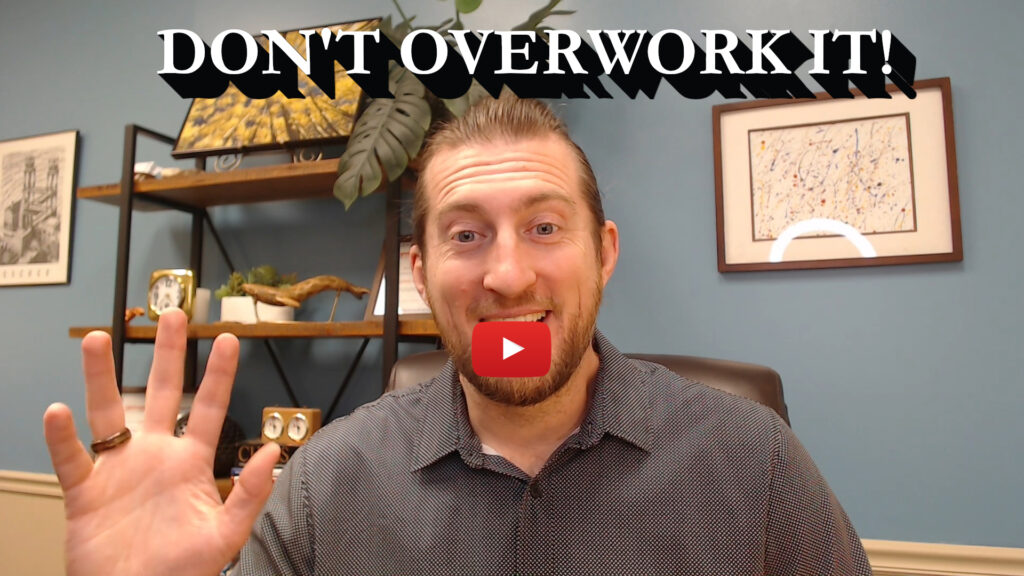 You killed it - don't overwork your business and let great be the enemy of good